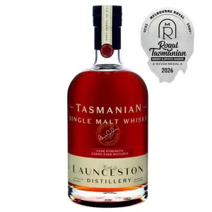 Cask Strength<br>Tawny Cask 7 Year Old Matured (#C-115) <br>Tasmanian Single Malt Whisky