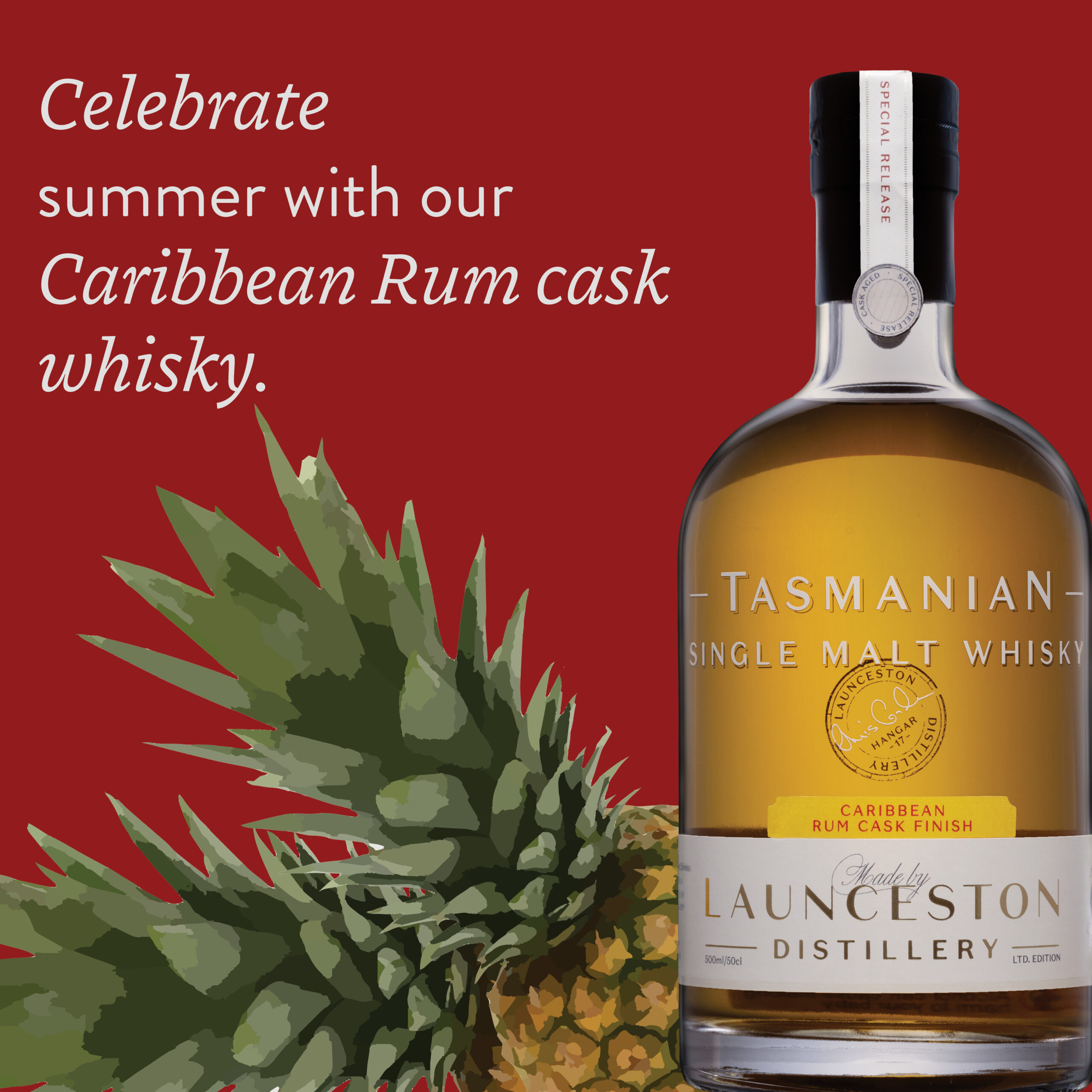 Introducing the Caribbean Rum Cask Special Release Launceston Distillery
