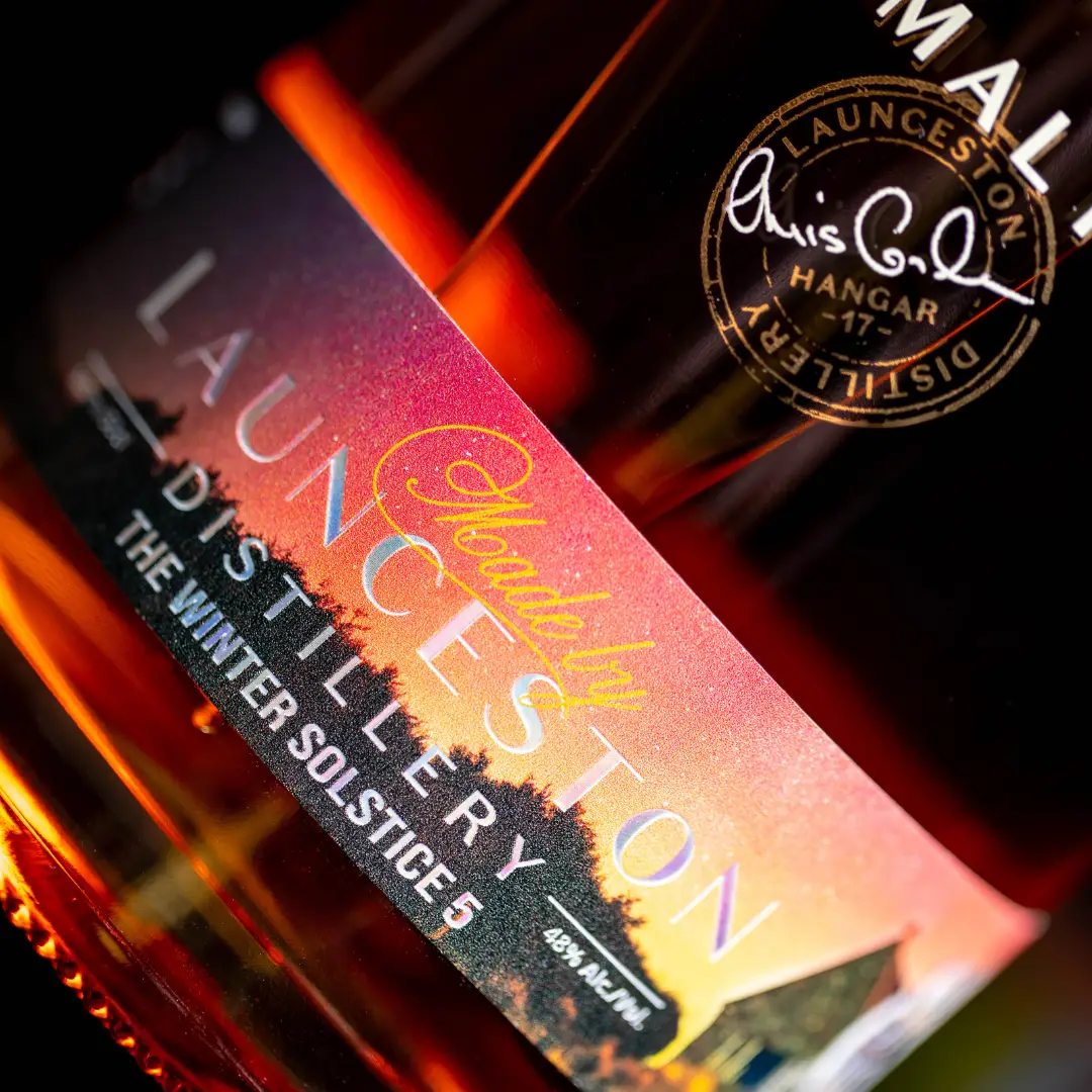 Winter Solstice 5 <br> Fortified Peat<br>Special Release<br>Tasmanian Single Malt Whisky - Image 3