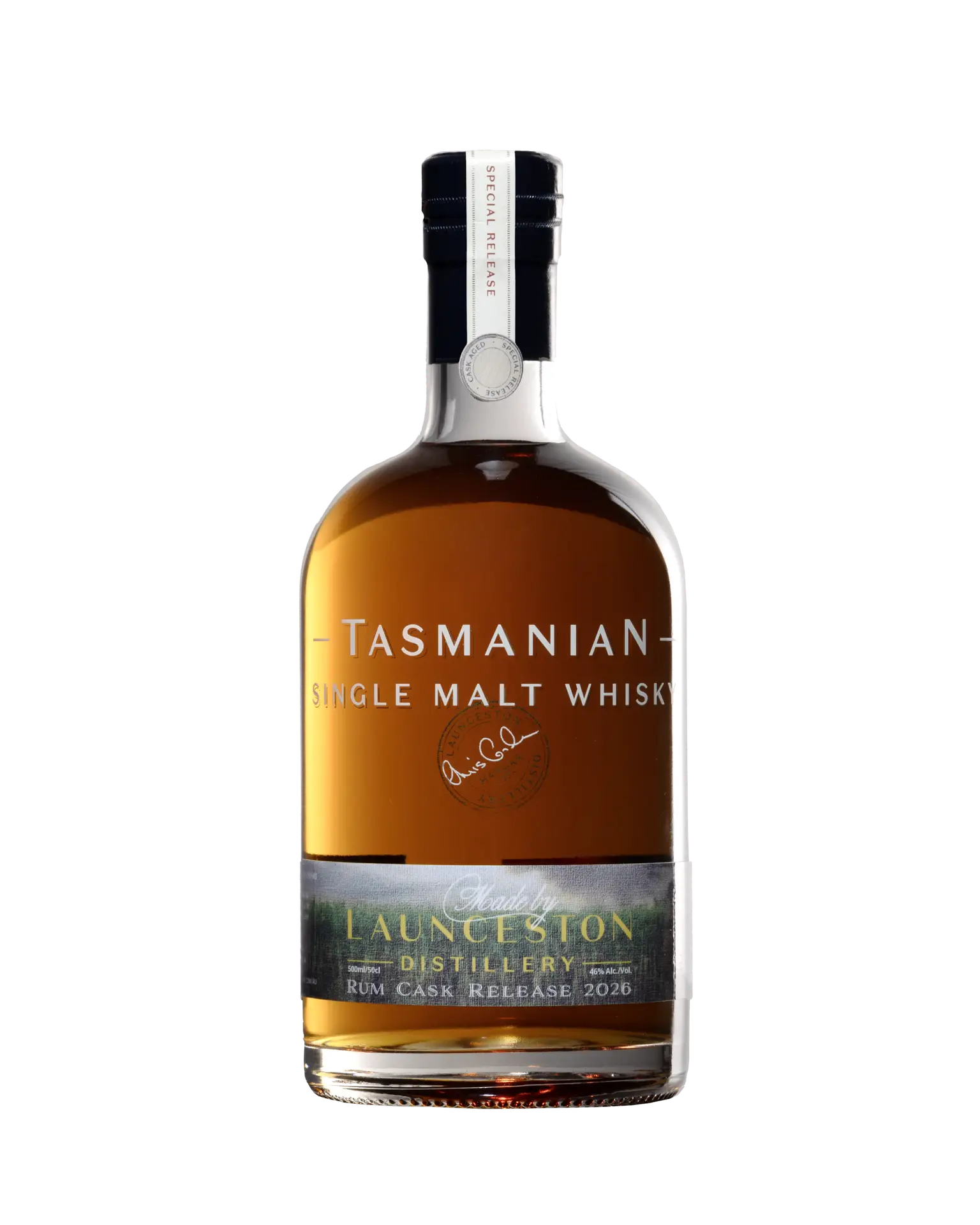 Tasmanian Whisky Week 2026<br>Rum Cask<br>Special Release<br>Tasmanian Single Malt Whisky