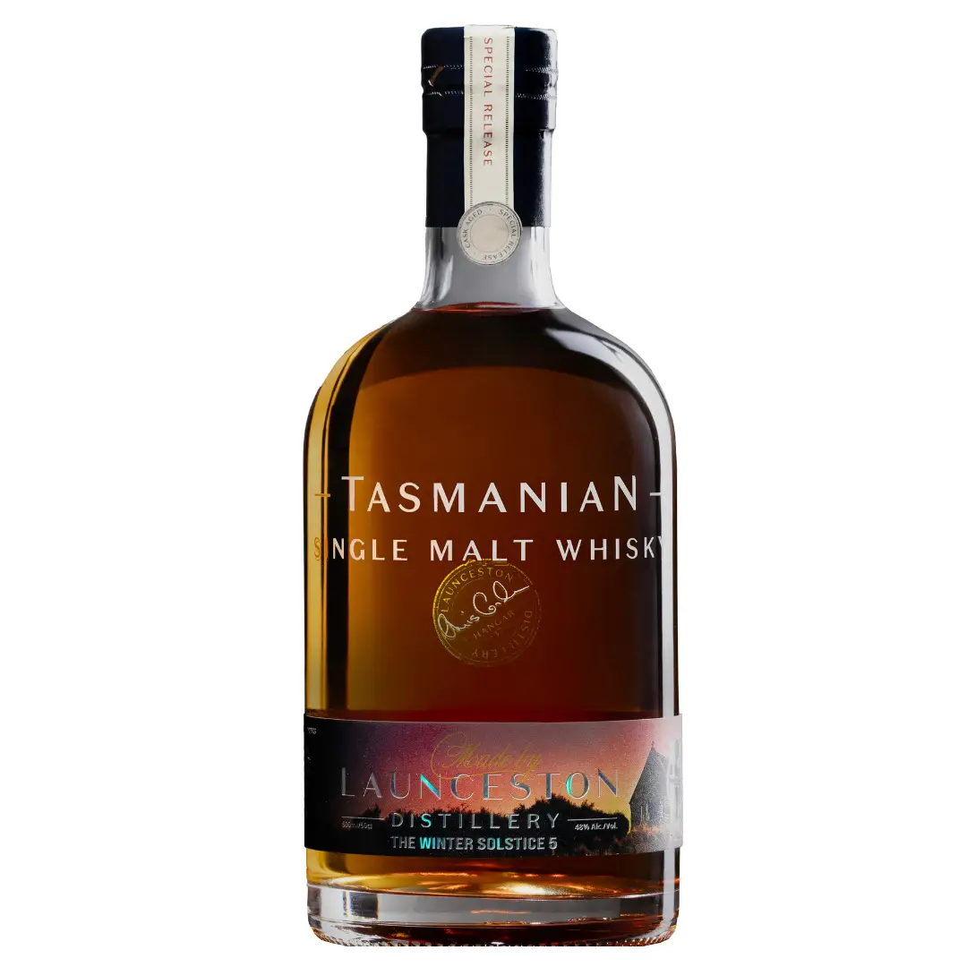 Winter Solstice 5 <br> Fortified Peat<br>Special Release<br>Tasmanian Single Malt Whisky