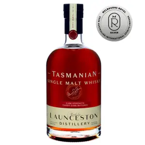 Cask Strength<br>Tawny Cask 7 Year Old Matured (#C-115) <br>Tasmanian Single Malt Whisky