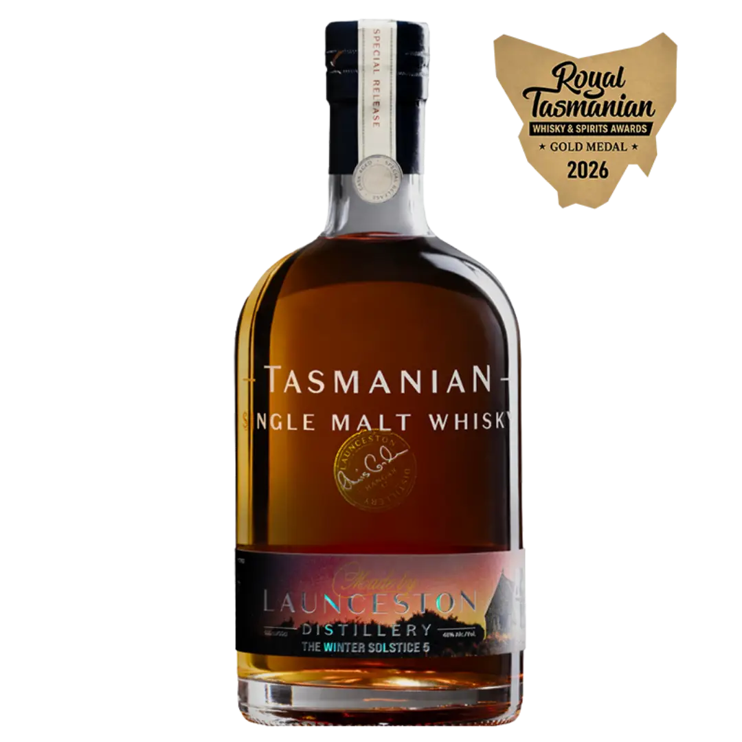 Winter Solstice 5 <br> Fortified Peat<br>Special Release<br>Tasmanian Single Malt Whisky
